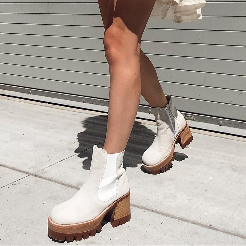 JEFFREY CAMPBELL Preston Platform Ankle Boot